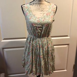 Holly braken flowered dress